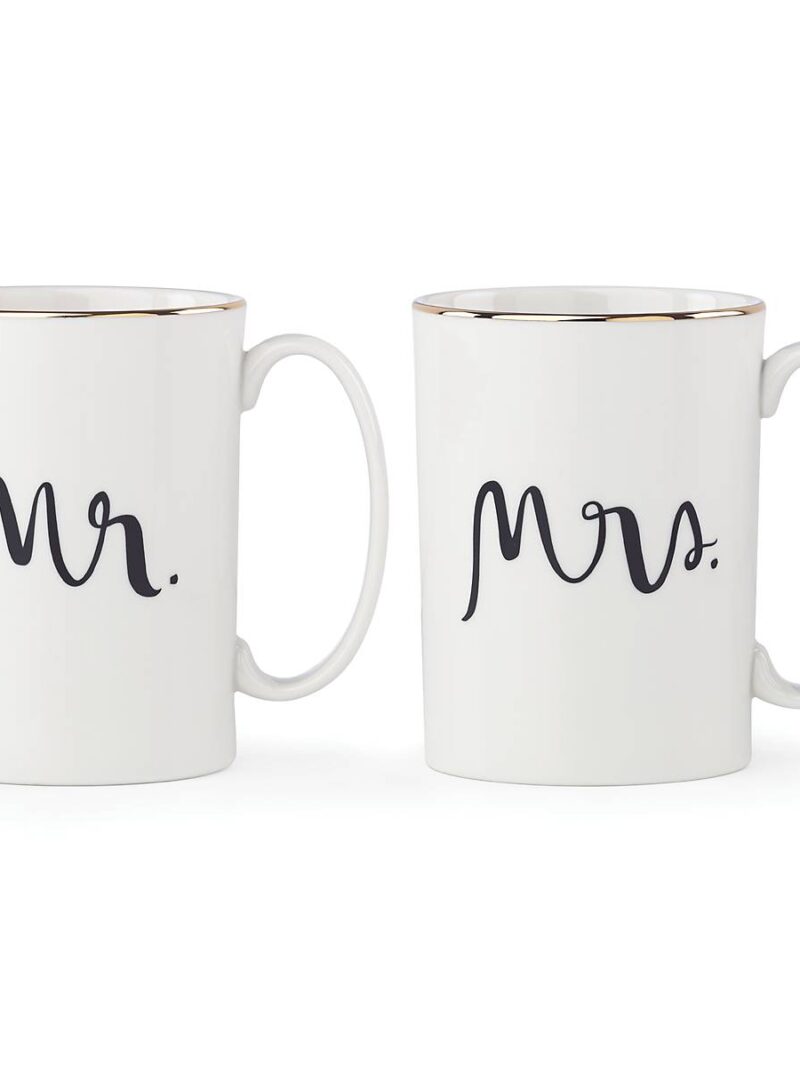 Bridal Party "Mr" & "Mrs" 2-Piece Mug Set